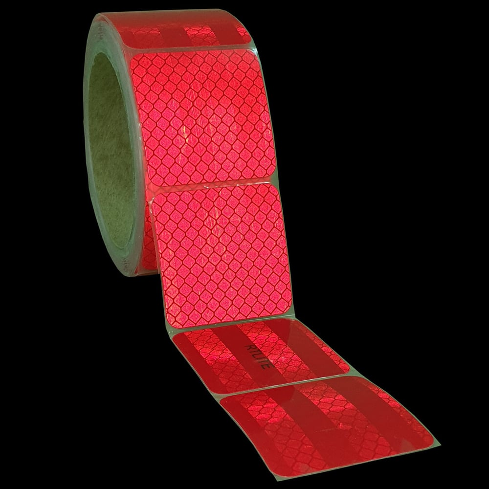 Изображение товара Световозвращающая сегментированная лента для тентов RTLITE RT-V104 50 мм х 10 м