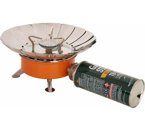 Изображение товара Газовая мини-плита с ветрозащитой TOURIST TULPAN-L TM-450 00000000485