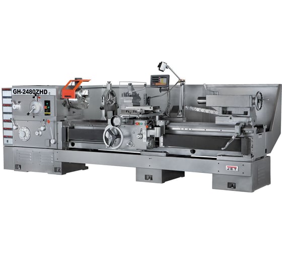 Изображение товара Токарный станок по металлу JET GH-2480 ZHD DRO RFS 400 В 50000841T