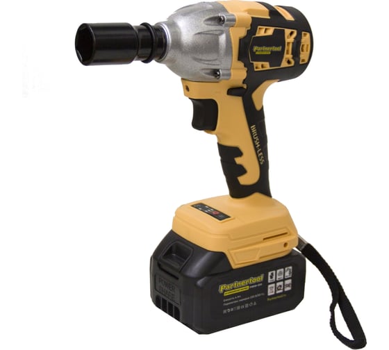 Изображение товара Бесщеточный ударный аккумуляторный гайковерт PARTNERTOOL PBW-20