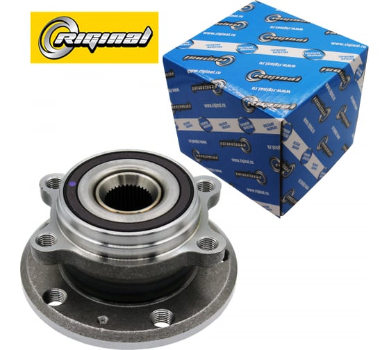 Изображение товара Ступица с подшипником передняя AUDI A3/GOLF V/CADDY/PASSAT B6/TIGUAN/OCTAVIA 03-> Riginal RG1T0498621