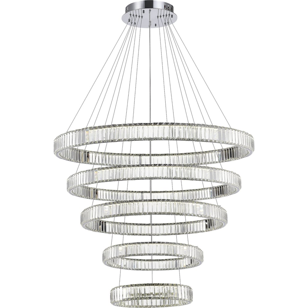 Изображение товара Подвесной светильник ST Luce TIVOLI 120 см, 5LED, хрусталь, модерн
