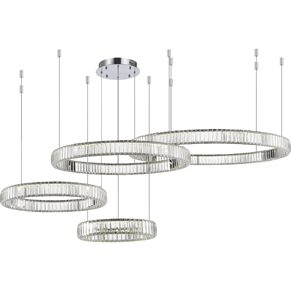 Изображение товара Подвесной светильник ST Luce TIVOLI SL1622.103.04 с LED и хрустальными плафонами