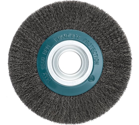 Изображение товара Щетка дисковая с гофрированной проволокой Мастер 204 (175х25х32 мм; 12.7-16-19-22-25 мм) Профоснастка 20306004