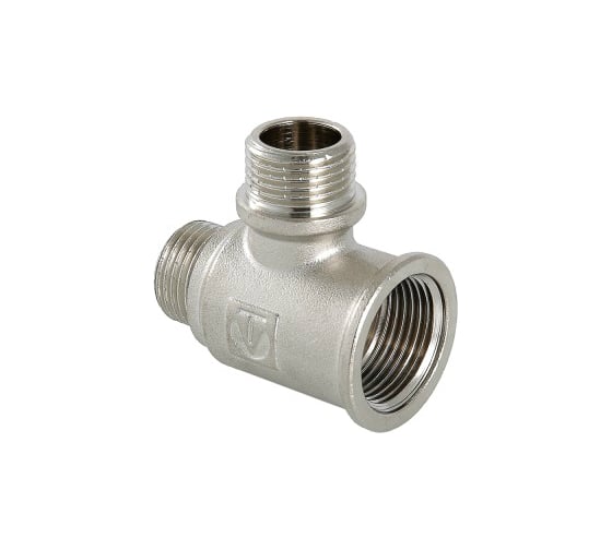 Изображение товара Тройник с двумя переходами на нар. р. 3/4х1/2х1/2 вн.-нар.-нар. Valtec VTr.133.RN.050404