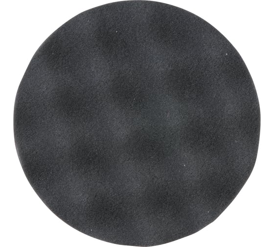 Изображение товара Насадка полировальная из поролона 150 мм (волнистая, черная, липучка) Makita D-62670