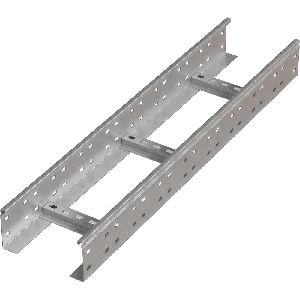 Лестничный лоток Система КМ 100x300x1,2 L2500 мм INOX304 N LL100-300-1.2-2500 INOX304 N