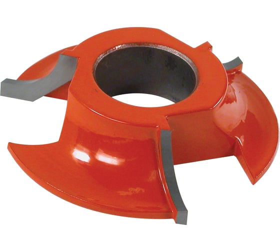 Изображение товара Фреза станочная кромочная калевочная (125х32 мм; R32 мм; H38 мм) Кратон 1 09 07 015