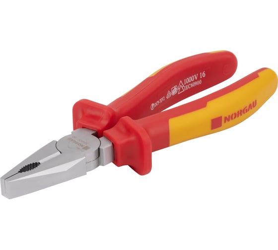 Изображение товара Комбинированные пассатижи NORGAU тип VDE N246VDE-180 180 мм 067201118