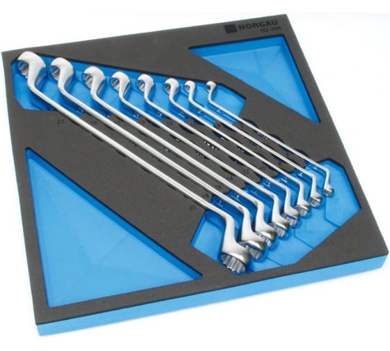 Изображение товара Набор накидных гаечных ключей NORGAU тип N2-008 8 шт. 060307808