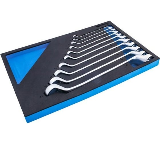 Изображение товара Набор накидных гаечных ключей NORGAU тип N2-010 10 шт. 060307810