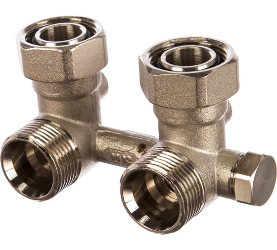 Изображение товара Узел нижней подводки, угловой 3/4 с байпасом TE-SA 146B-055