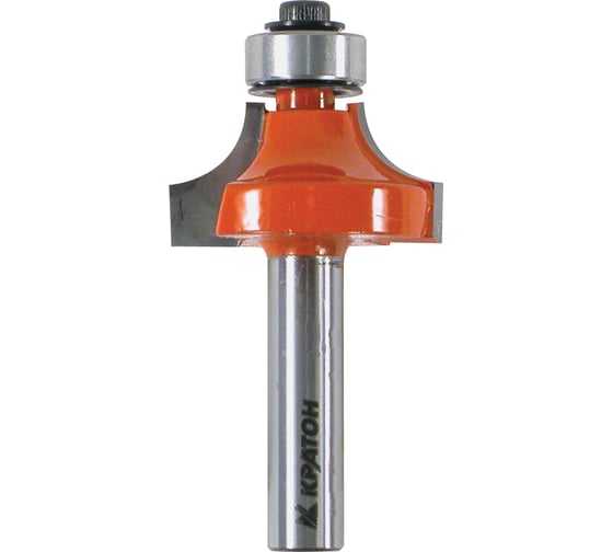 Изображение товара Фреза кромочная калевочная (31.8х59х17 мм; R 9.5 мм; хвостовик 8 мм) Кратон 1 09 05 017