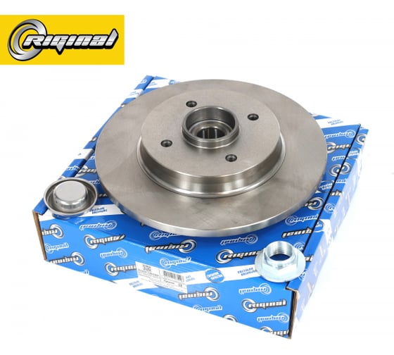 Изображение товара Тормозной задний диск с подшипником Riginal для а/м Citroen Berlingo/C4/Peugeot 308/Partner (4249.4) RGDF1583BP