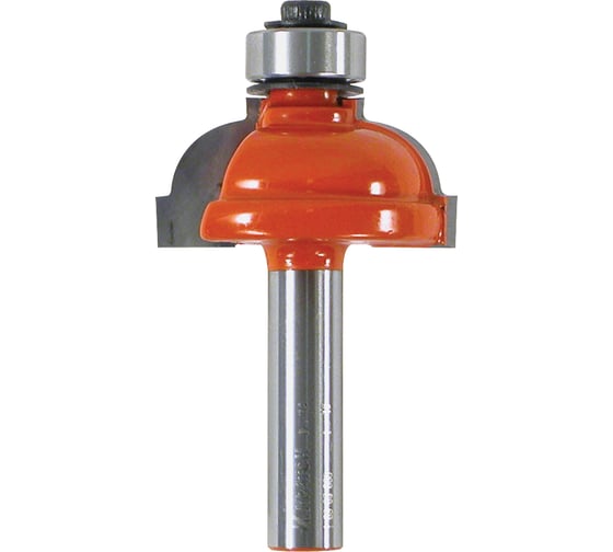 Изображение товара Фреза кромочная калевочная с подшипником (31.8 мм; R7.9 мм; хвостовик 8 мм) Кратон 1 09 05 035