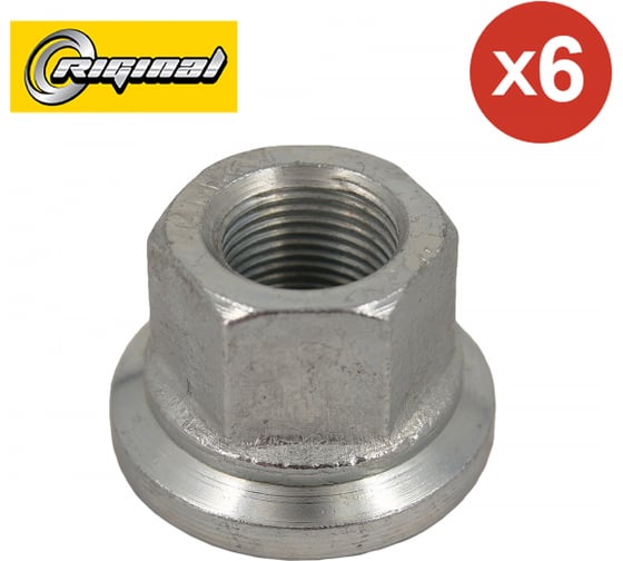 Изображение товара Гайка колеса для а/м Г-3302-3221, ЗИЛ-5301 (к-т 6 шт.) Riginal RG3302-3101034