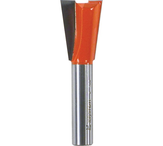 Изображение товара Фреза пазовая конструкционная ласточкин хвост (15.8 мм; 7 град; хвостовик 8 мм) Кратон 1 09 05 048