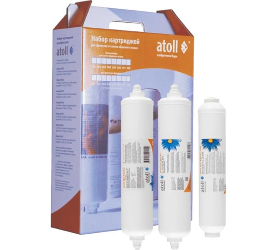 Изображение товара Набор картриджей Atoll №206m STDA ATECRT209