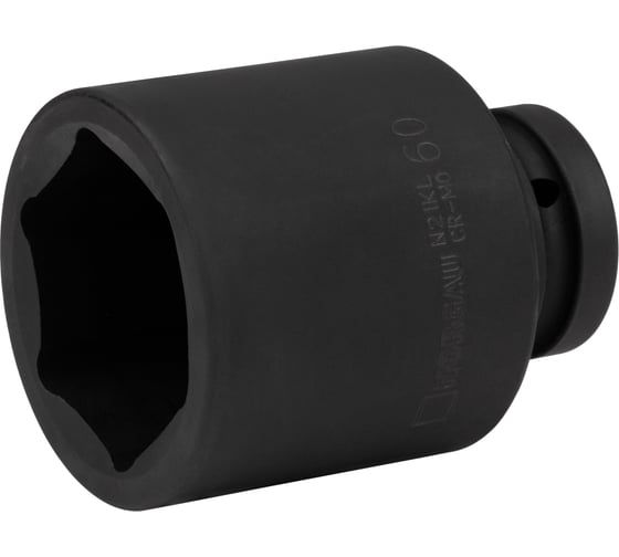 Изображение товара Головка торцевая удлиненная ударная 6-гранная, тип N21KL-60 (60 мм; 1”) NORGAU 064084060