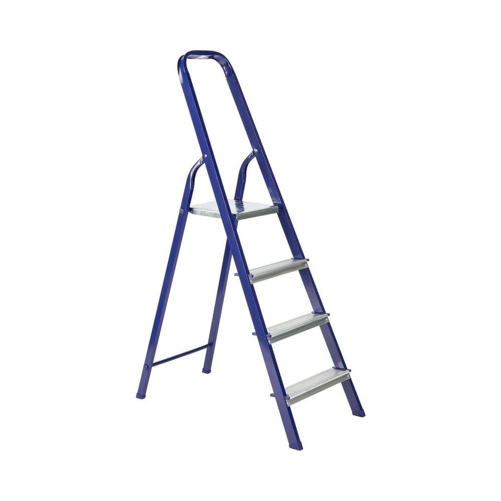 Изображение товара Стальная стремянка Topfort 4 ступени 1688090, бытовая односторонняя лестница