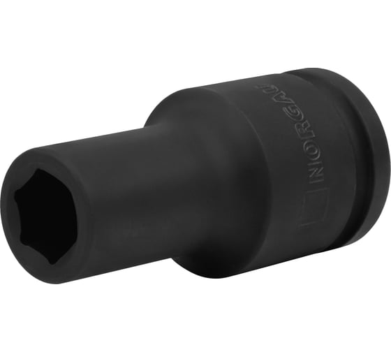 Изображение товара Головка торцевая удлиненная ударная 6-гранная, тип N32KL-18 (18 мм; 3/4") NORGAU 064064018