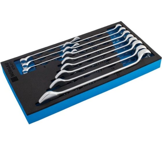 Изображение товара Набор комбинированных гаечных ключей NORGAU тип N7B-011 11 шт. 060223811