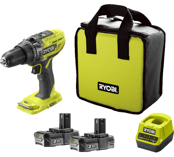 Изображение товара Ударная дрель-шуруповерт Ryobi ONE+ R18PD3-220S 5133003342