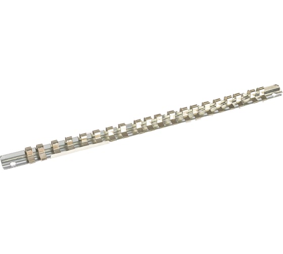 Изображение товара Планка для головок металлическая на 20 посадочных мест Дело Техники 976020