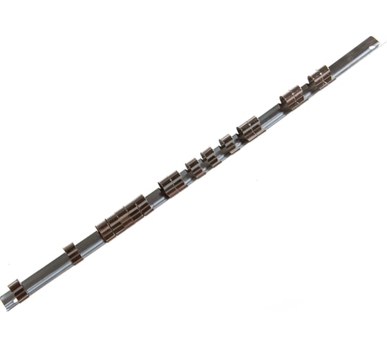 Изображение товара Планка для головок металлическая на 20 посадочных мест Дело Техники 976120