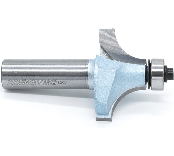 Изображение товара Фреза радиусная кромочная с нижним подшипником 38х12х20х68 мм, R14 мм LC06021608 Tideway 11229