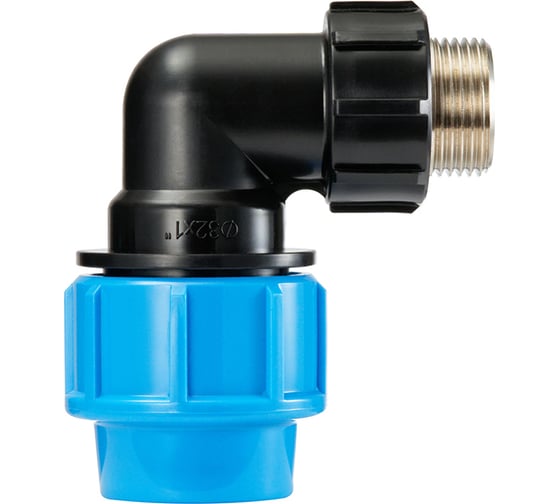 Изображение товара Комбинированный отвод Джилекс с наружной трубной резьбой ПРО 32x1”П  9163