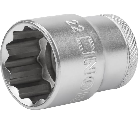 Изображение товара Головка торцевая 12-гр. 1/2" 22 мм ND19-22 NORGAU 063703022