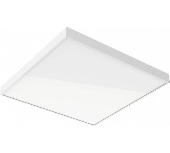 Изображение товара Светодиодный светильник VARTON e070 2.0 для образовательных учреждений 30 вт встраиваемый/накладной 595x595x50 мм ip40 4000 k с опаловым рассеивателем V1-E0-00070-01OP0-4003040