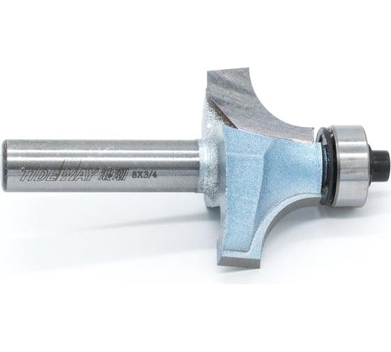 Изображение товара Фреза радиусная кромочная с нижним подшипником 32х8х16х60 мм, R9 мм LC06021204 Tideway 11218