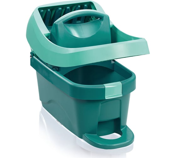 Изображение товара Ведро для мытья полов с отжимом с роликами Leifheit Wiper Cover Press Profi with rolls 55076
