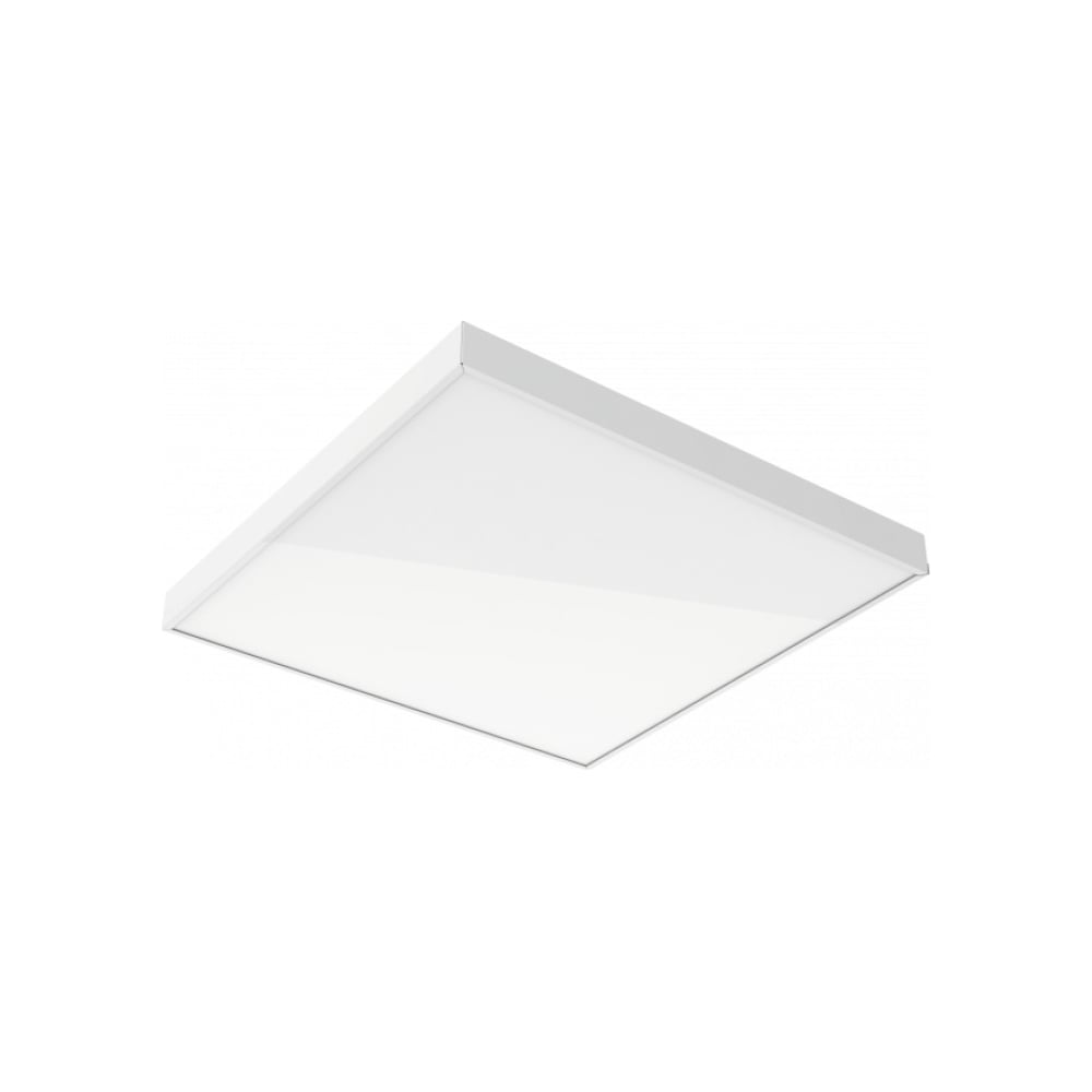 Изображение товара Светодиодный светильник VARTON e070 2.0 для образовательных учреждений 42 вт 4000 k встраиваемый/накладной 595x595x50 мм ip40 с опаловым рассеивателем V1-E0-00070-01OP0-4004240