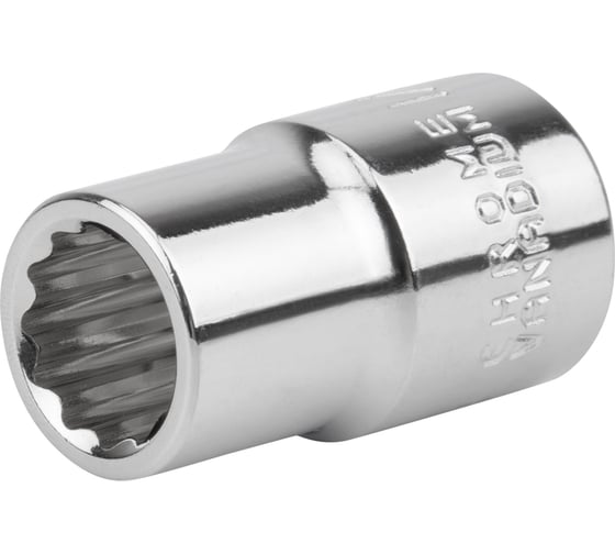 Изображение товара Головка торцевая 12-гранная. 1/2"-1/2" тип ND19-1/2 NORGAU 063708015