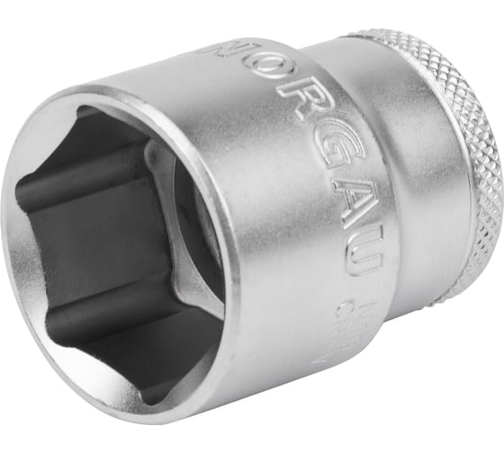 Изображение товара Головка торцевая 6-гранная тип N19-27 (27 мм; 1/2") NORGAU 063702027