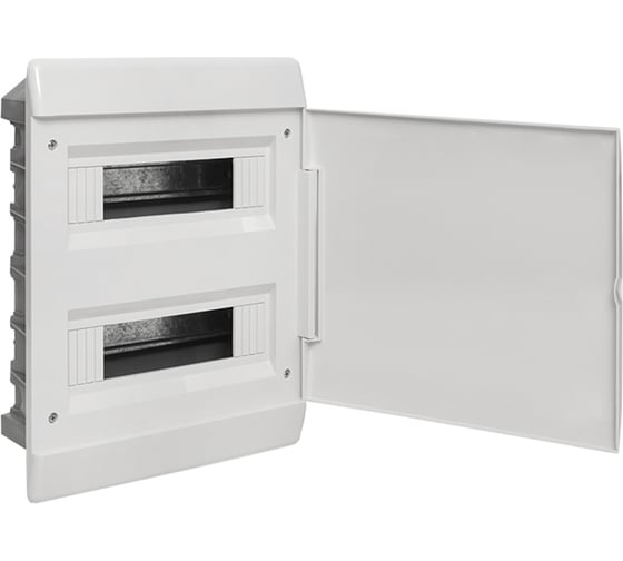 Изображение товара Распределительный щит EKF ЩРВ-П-24 "SlimBox" белая дверца IP41 PROxima sb-v-24w