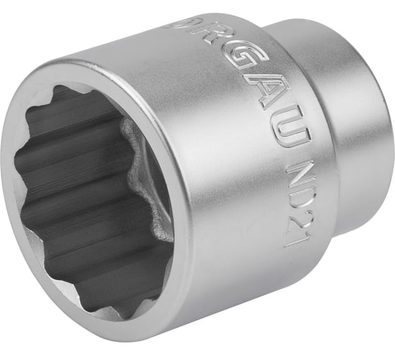 Изображение товара Головка 12-гранная (1", 50 мм,) тип ND21-50, NORGAU 063903050