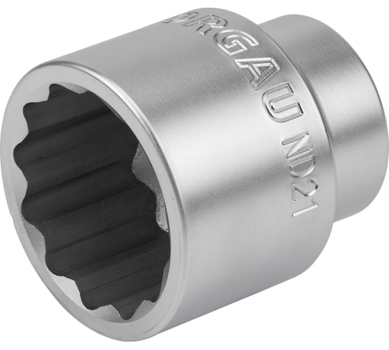 Изображение товара Головка 12-гранная (1", 55 мм,) тип ND21-55, NORGAU 063903055