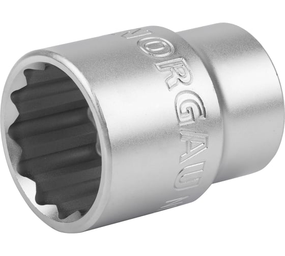 Изображение товара Головка 12-гранная (3/4", 32 мм), тип ND32-32, NORGAU 063803032