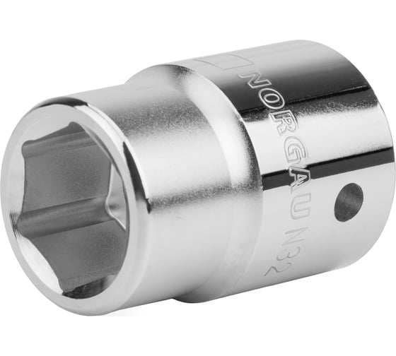 Изображение товара Головка торцевая 6-гранная тип N32-24 (24 мм; 3/4") NORGAU 063801024