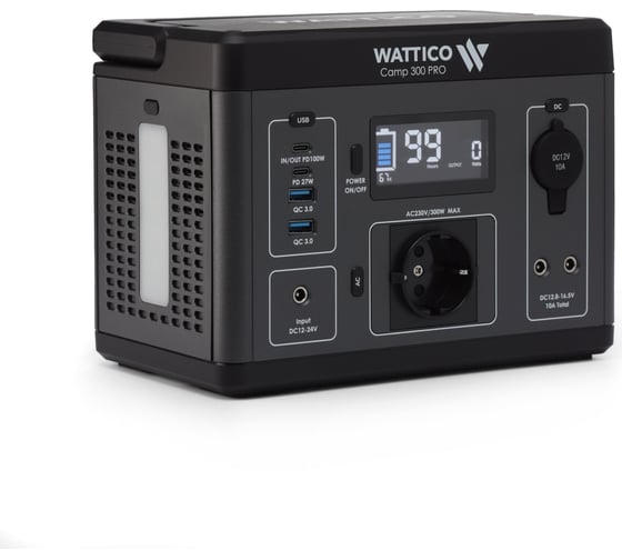 Изображение товара Портативная зарядная станция WATTICO Camp 300 Pro 00-00000053