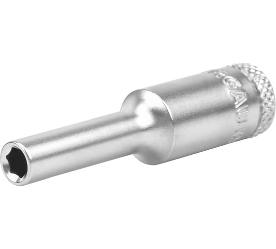 Изображение товара Головка торцевая удлиненная 6-гр. 1/4" 4 мм тип N20L-4 NORGAU 063507040