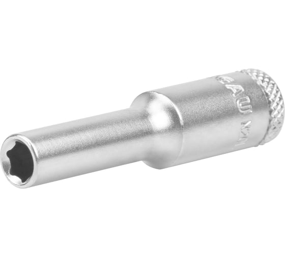 Изображение товара Головка торцевая удлиненная 6-гр. 1/4" 5 мм тип N20L-5 NORGAU 063507050