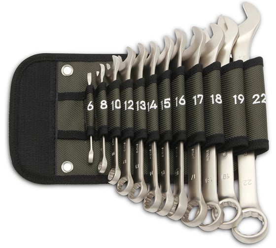 Изображение товара Набор ключей Дело Техники комбинированных 12 штук, в фирменной сумке 511312