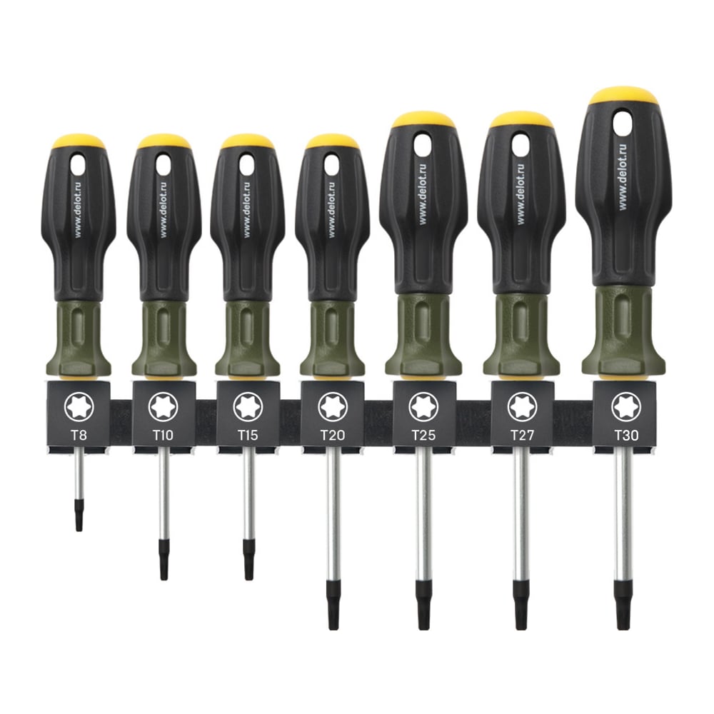 Изображение товара Набор отверток TORX 7 штук Дело Техники 726317