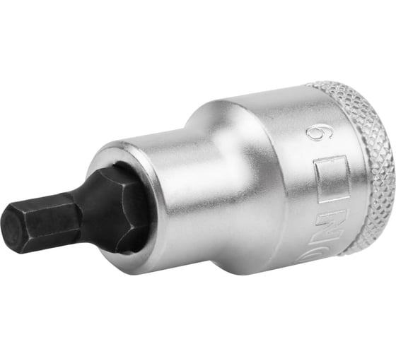 Изображение товара Головка торцевая (1/2", 6 мм) с 6-гр. вставкой HEX, тип N19IN-H6 NORGAU 063720006