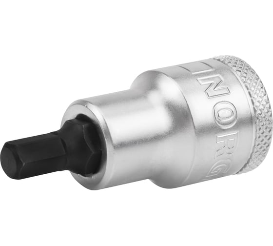 Изображение товара Головка торцевая (1/2", 7 мм) с 6-гр. вставкой HEX, тип N19IN-H7 NORGAU 063720007